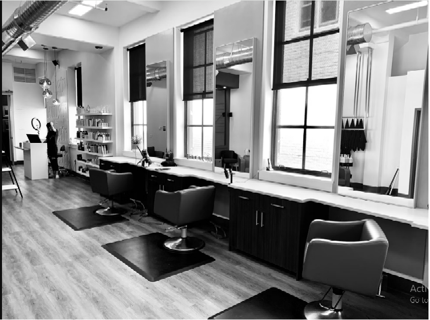 RJ Makeup Studio interior